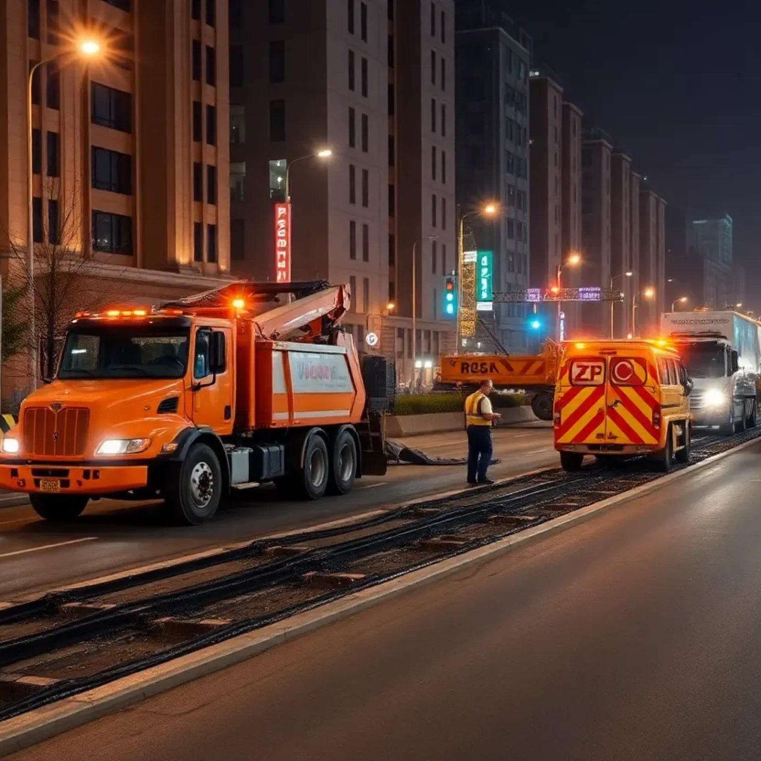 Roadwork in Rockford area during summer construction